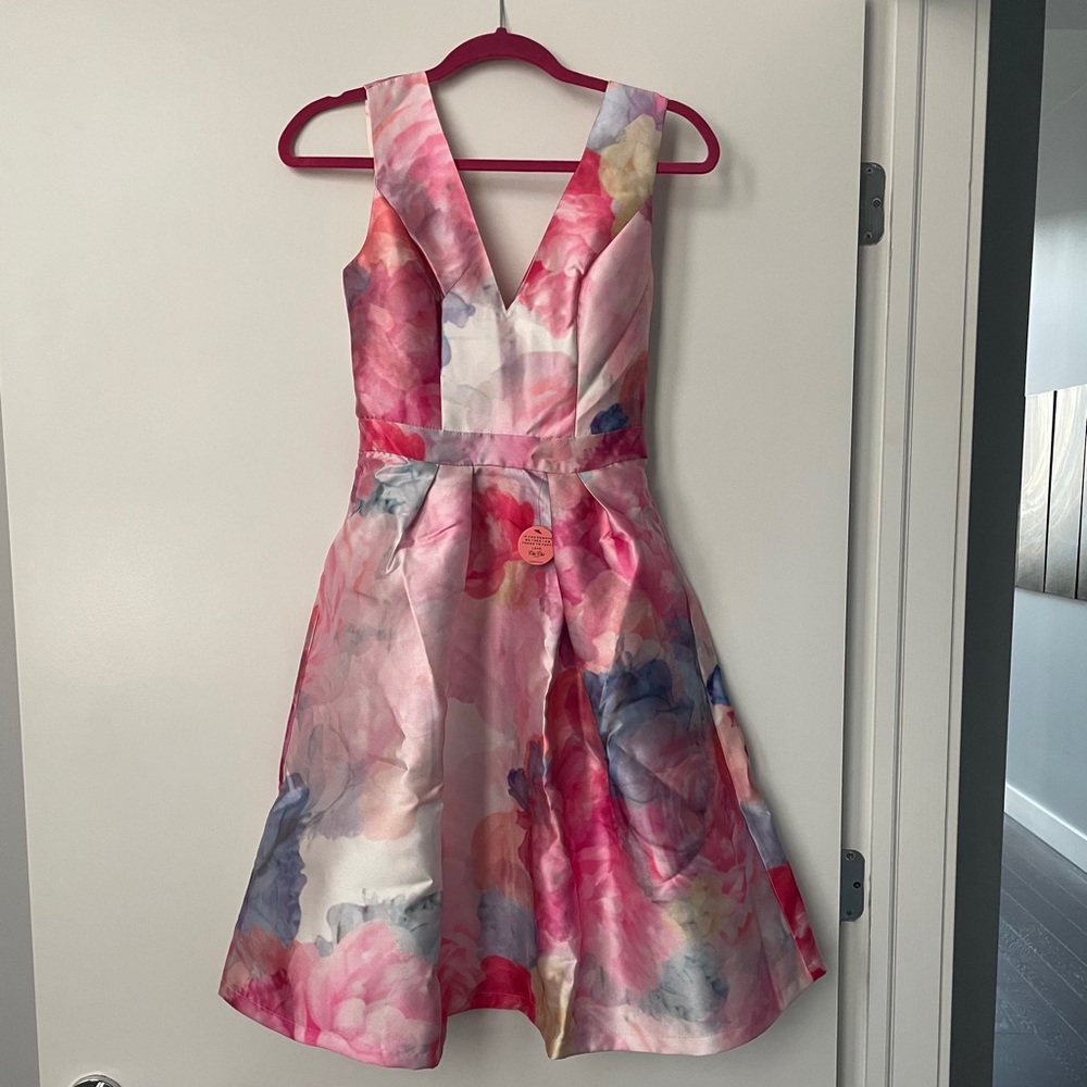 Multi color mini dress